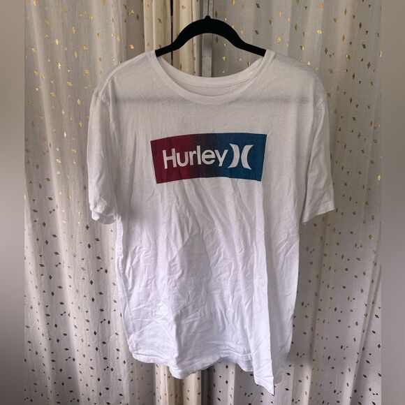 Hurley Men's 100% Cotton Everyday Washed Pre Shrunk Beach Surf Graphic Tee M - Picture 2 of 4